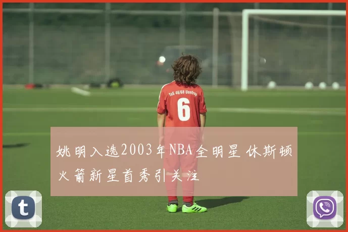 姚明入选2003年NBA全明星 休斯顿火箭新星首秀引关注