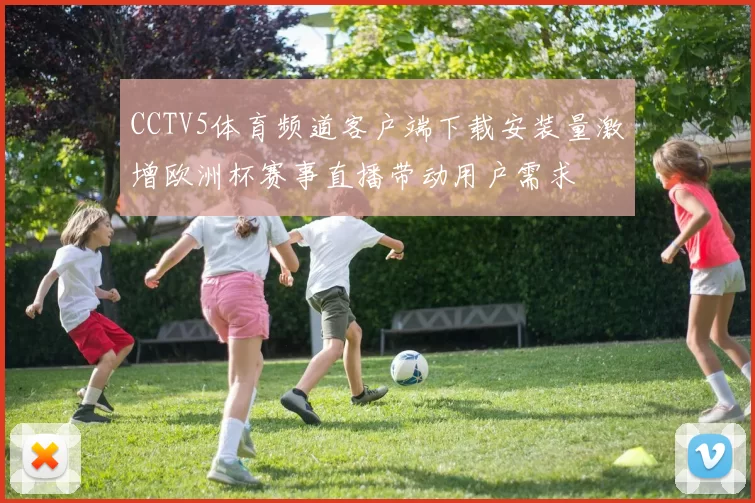 CCTV5体育频道客户端下载安装量激增欧洲杯赛事直播带动用户需求