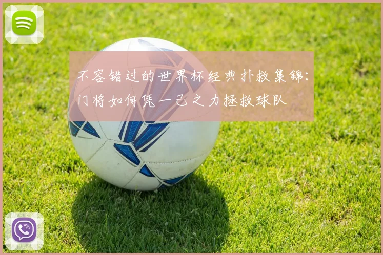 不容错过的世界杯经典扑救集锦:门将如何凭一己之力拯救球队